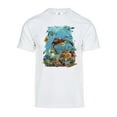 thumbnail image 2 of Mens Turtle Solar Magic Color Changing Short-Sleeve T-Shirt - White - 3X-Large, 2 of 2