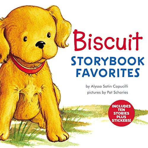 Pre-Owned Biscuit Storybook Favorites: 10 Stories in 1 Book Plus Stickers for Dog-Lovers [With Stickers] (Hardcover) 0062898590 9780062898593