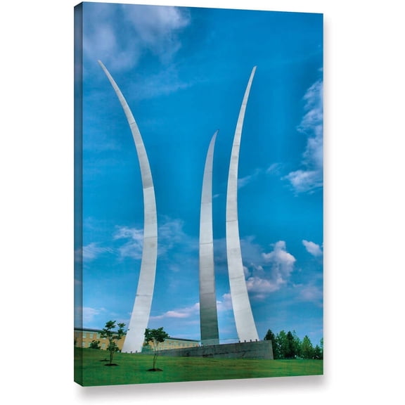 ArtWall Steve Ainsworth "Air Force Memorial" Gallery-wrapped Canvas