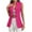 Hot Pink, variant on ZVNAΖH Blazers for Women Sleeveless Blazer Vest Slim Fit Business Blazers Lightweight One Button Cardigan Fashion Blazer