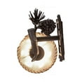 thumbnail image 6 of Meyda Tiffany 152830 Lone 22" Tall Wall Sconce - MultiColor, 6 of 6