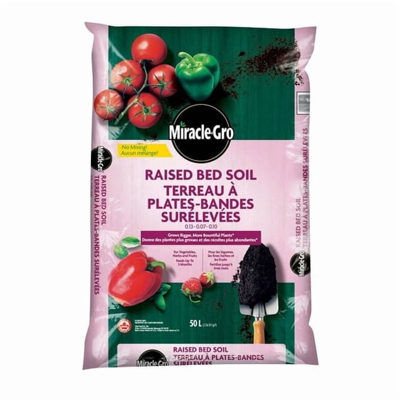 Miracle-Gro Terre de Lit Surélevée 50 L