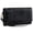 Black, variant on Women’s Trifold Wallet Rfid Blocking Vegan Leather Wristlet with 3 ID Windows