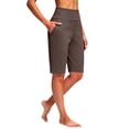 thumbnail image 5 of Women's Wide Leg Yoga Pants JIANLAI High Waisted Comfy Dance Sweatpants Loose Casual Soft Lounge Joggers with Pockets (S-L2) Brown, 5 of 6