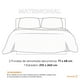 thumbnail image 4 of Colcha Ligera Dreamlab Edrecolcha para Cama King Size 275 x 240 cm Grafito, 4 of 8