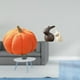thumbnail image 2 of Juego de cojín de sofá de calabaza de Halloween y estatua de conejo de cerámica para dormitorio, sala de estar, cama, soporte de TV, decoración de jar, 2 of 8