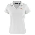 thumbnail image 2 of Women's Cutter & Buck  White Washington Nationals City Connect Daybreak Eco Recycled V-Neck Polo, 2 of 3