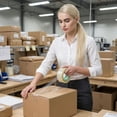 thumbnail image 6 of Clear Shipping Tape Heavy Duty Packing Tape Large Roll 1.4 Inch and 0.7 Inch Width High Adhesion Sealing Tape for Moving Shipping and Packaging, 6 of 6