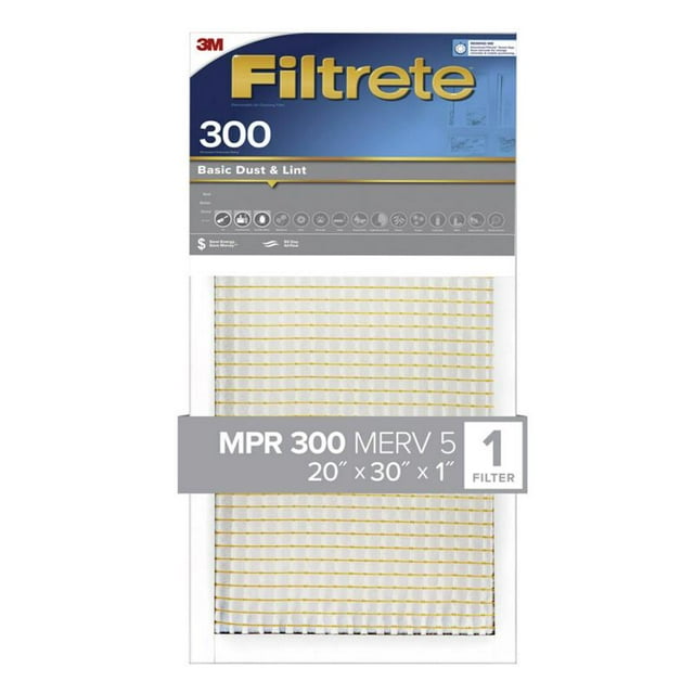 Filtro de aire Filtrete 20x30x1 7 MERV Healthy Living (paquete de 4)