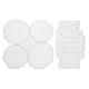 thumbnail image 1 of 1 conjunto de moldes de moldes de bricolaje Conjunto Molde de silicona Unique Copa Mat Stand Molde de resina epoxi, 1 of 6