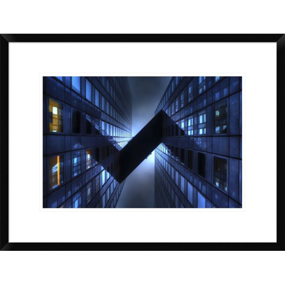 Global Gallery Arnaud Maupetit '\\/\\' Framed Wall Art