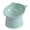 Green, variant on Green/Blue/Pink Pet Food Bowl Cat Dog Protects Cervical Vertebravels High Feeding Bowl