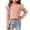 Hot Pink, variant on Bovxnpu Girls Long Sleeve Shirts Undershirts Girls Heart Print Long Sleeve Floral Base Layer Pullover Top Outfits