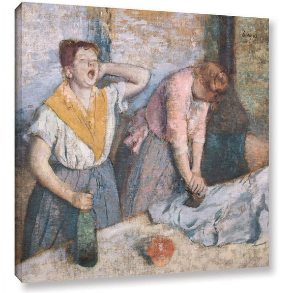 Edgar Degas "The Laundresses" Gallery-wrapped Canvas Art