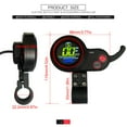 thumbnail image 2 of 36V 48V 1000W/1500W 35A Electric Bike Controller with LCD Display Thumb Throttle for Ebike Electric Scooter, 2 of 6
