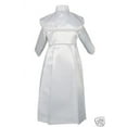 thumbnail image 4 of NEW BABY BOYs TODDLER CHRISTENING BAPTISM FORMAL GOWN GOLD NEW BORN TO 30 MONTHS, 4 of 9