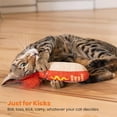 thumbnail image 6 of Catstages Crunchy Pickle Kicker Cat Toy – Plush Crinkle Toy with Catnip and Dental Mesh, 6.5", 6 of 10