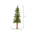 thumbnail image 3 of Vickerman 3' Alpine Artificial Christmas Tree, Warm White Dura-lit LED Lights, 3 of 5