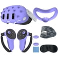 thumbnail image 1 of 9 in 1 Silicone Case Accessories for Meta Quest 3, Console Case, Eye Mask, Lens Cap, VR Accessory Set, 1 of 5