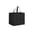 Black, variant on MOQIN Reusable Grocery Shopping Bags 12 Pack Large Foldable Tote Bags Bulk, Eco Produce Bags with Long Handle for Shopping Groceries Clothes -16x10x13 in(Black)