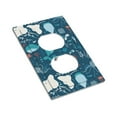 thumbnail image 3 of ZICANCN Outlet Covers Wall Plate, Sealife Fish Whale Light Switch Cover Decorative, Duplex Toggle Combo 1-Gang, 3 of 9