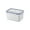 A, variant on FAFWYP Plastic Food Storage Containers, Fresh Vegetable Fruit Storage Containers for Refrigerator, Kitchen Produce Saver Container with a Draining Basket