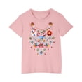 thumbnail image 4 of HVOBBTY T-shirt Décontracté à Manches Courtes pour Tout-Petits, T-shirt Mode à Col Rond Imprimé pour Garçons, Manches Courtes Rose, 9 Ans, 4 of 4