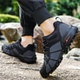 thumbnail image 6 of Mens Casual Sneakers Lightweight Hiking Shoes for Hiking Climbing (Black 40), 6 of 7