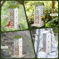thumbnail image 3 of Shineforu All Metal Bird Feeder for Outdoors Hanging | 14-Port Multi-Bird Viewing | Rust-Proof, Waterproof & Easy-Clean | Attract, 3 of 7