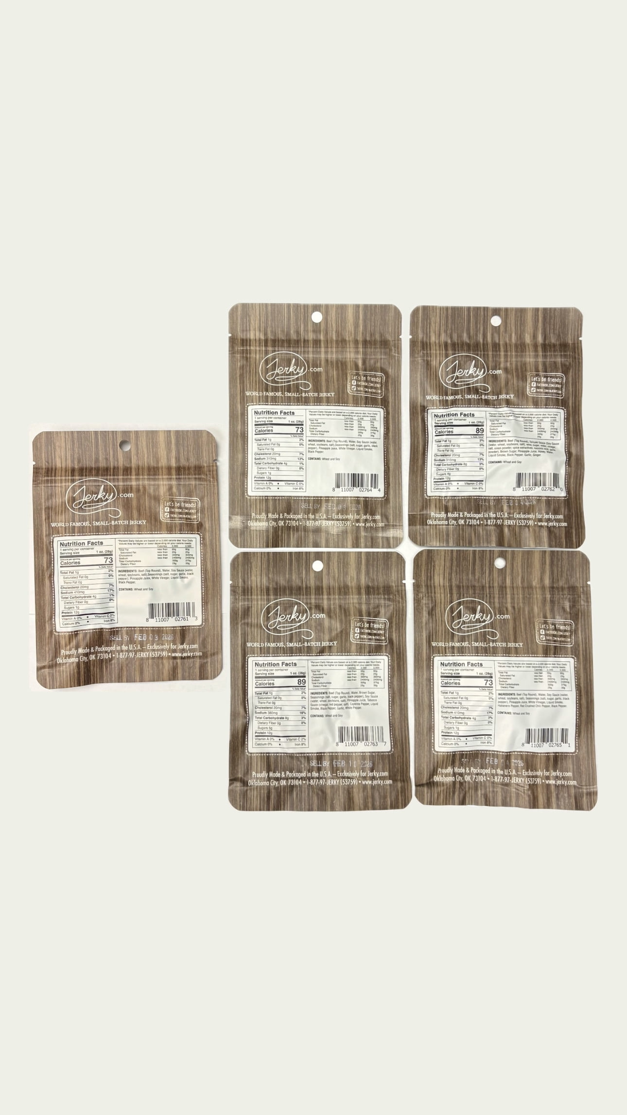 Beef Jerky Sampler Pack