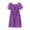 Purple, variant on Ketyyh-chn99 Infant Baby Girls Summer Dresses Girls Toddler Kids Short Sleeves Casual Soild Maxi Sundress Dress for 3-4 Years,Purple