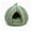 Green, variant on EBCUE Multi‑Size Enclosed Pet Cave Bed, Thick Warm All‑Season Cozy Hut, Calming Private Rest Nest for Kittens & Small Dogs Indoor Household Decor Halloween Christmas Pet Supplies