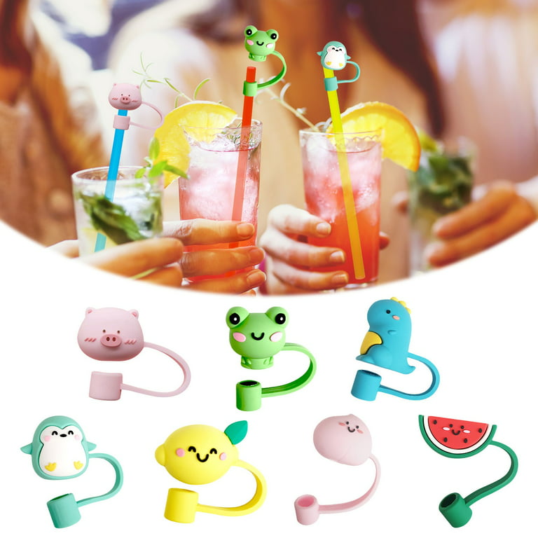 2Pcs outdoor spicket protector Straw Toppers Straw Covers for Reusable  Straws