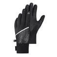 thumbnail image 3 of Guantes de invierno BLESIY para hombre impermeables a prueba de viento térmicos negro M, 3 of 8