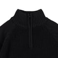 thumbnail image 4 of Cozeeme Big Boys Half Zip Long Sleeve Sweater Toddler to Big Kid, 4 of 5