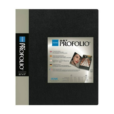 - Itoya Art Portfolio - Storage Display Book - 24 Sleeves - 8 x 10 inches