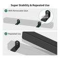 thumbnail image 3 of SPORTLINK Universal Sound Bar Wall Mount - Adjustable Bracket Under TV - Black, 3 of 10