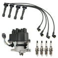thumbnail image 2 of TRQ Ignition Coil and Spark Plug Kit 6 Piece Distributor Spark Plug Wires Fits 1999-2001 Honda CR-V, 2 of 5