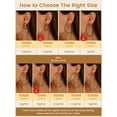 thumbnail image 5 of KeyStyle Hoop Earrings for Women Stainless Steel Lightweight Circle Hoops Christmas Valentine's Day Gift for Wife Girlfriend-40mm, 5 of 11