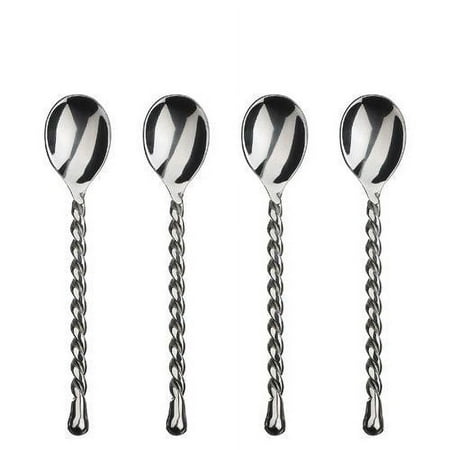 

Gourmet Settings Silver Tear Set of 4 Mini Spoons