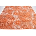 thumbnail image 5 of Unique Loom 3141688 8 x 8 ft. Grand Sofia Square Rug, Orange, 5 of 5