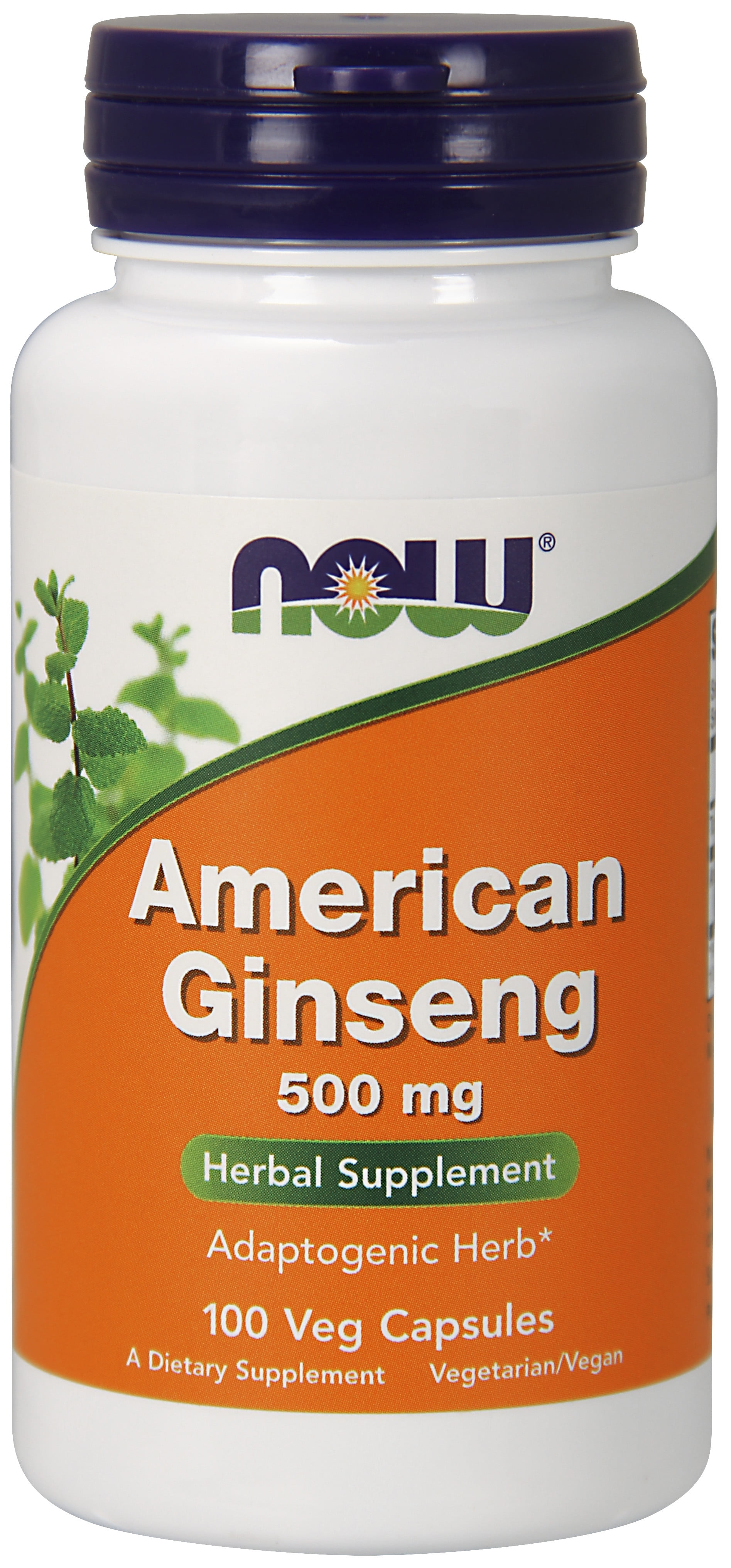 NOW Supplements, American Ginseng (Panax quinquefolius) 500 mg, Herbal