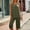 Army Green, variant on Women's Capri Pajama Sets Soft Cute Pjs Round Neck Sleeveless Capri Lounge Shorts Sleepwear XXL