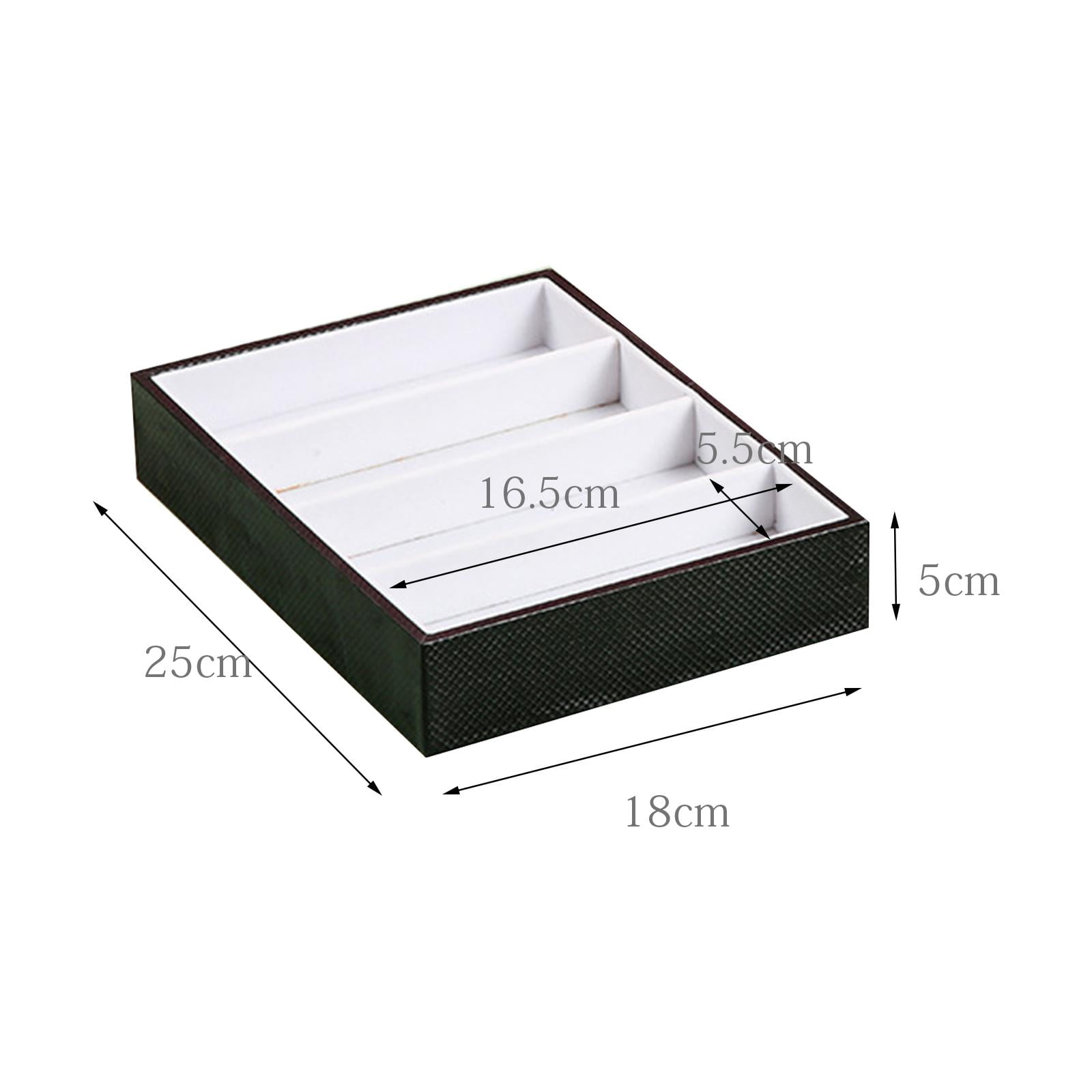 Boîte De Rangement Organisateur Lunettes Soleil, Lunettes De Soleil Organisateur Plateau Support For Affichage Lunettes Lunettes De Lecture Lunettes Boîte De Rangement Avec Couvercle Case Collector El