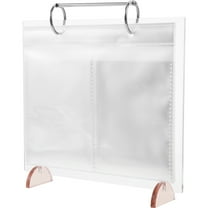 HINTRMENT Desktop Calendar Holder Transparent 1Pack 7.66x7.07x2.24in
