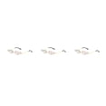 thumbnail image 1 of Vogacara Sun Glass Chic Práctico Diseño Único Hermoso Sin Montura Fiesta de Baile Multifuncional Peso Ligero para Mujer Rosa Type1 NO1 Vogacara CBP301646, 1 of 6