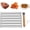 Medium, variant on Hot Dog Roller for Grill, Stainless Steel BBQ Hot Dog Griller with Extra Long Wood Handle, 6 Rollers for 5 Hot Dogs, Manual Rolling Hot Dog Grill for Even Cooking,Outdoor BBQ Must Have Gadget (Large)