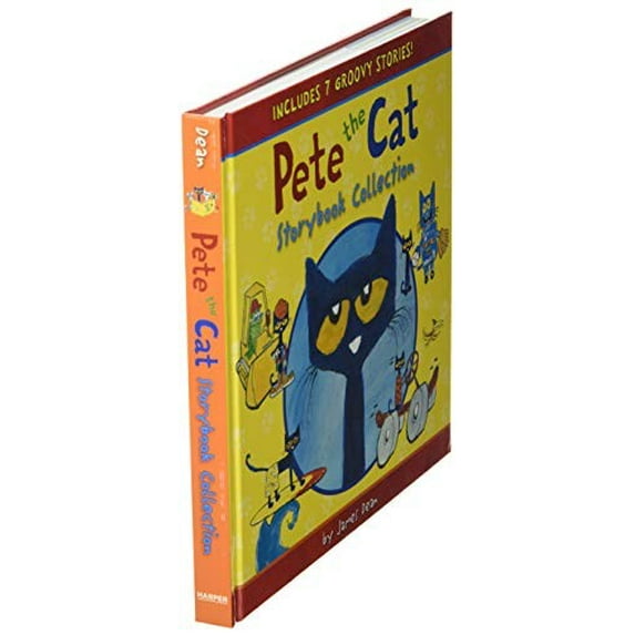 Pre-Owned Pete the Cat Storybook Collection: 7 Groovy Stories! (Hardcover) by James Dean, Kimberly Dean