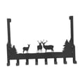 thumbnail image 6 of KONTONTY 1Pc Black Behind Door Storage Hanger No Drilling Room Sundries Organizer Hook, 6 of 8