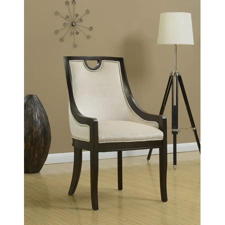Chic Home June Neo Traditonal Velvet Nailhead Dining Chair